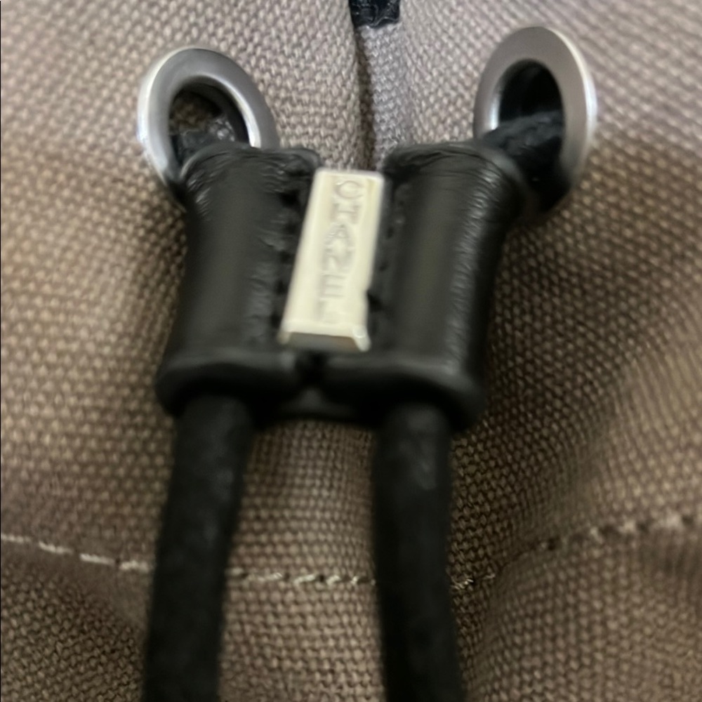 Chanel Gray Drawstring Bag - Picture 4 of 8